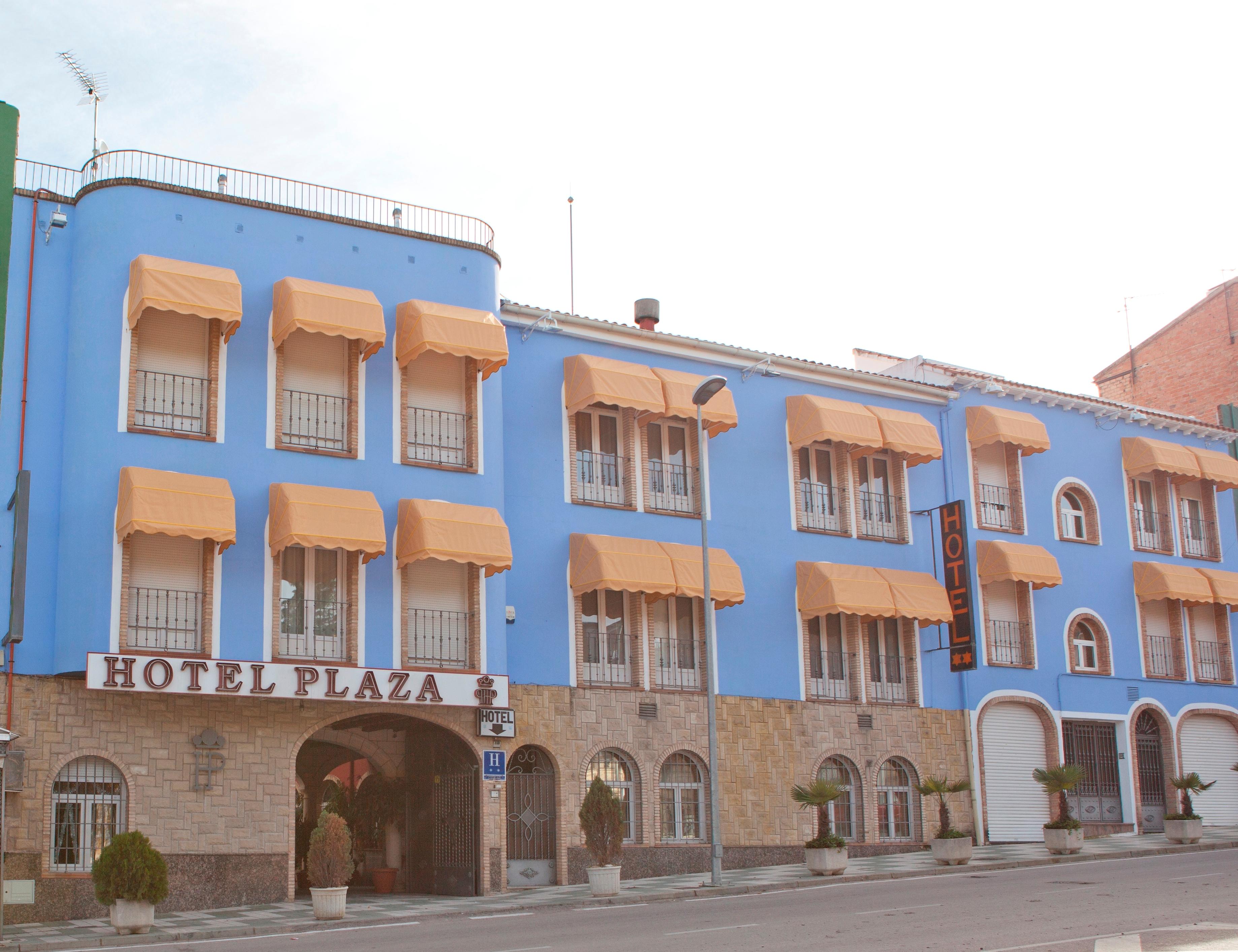 Hotel Plaza Manjon Villanueva Del Arzobispo Exterior foto